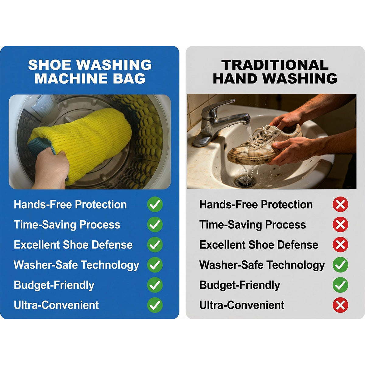 Shoe Laundry Bag for Washing Machine