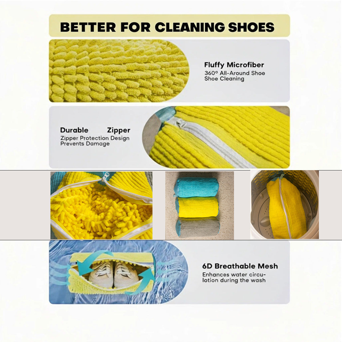 Shoe Laundry Bag for Washing Machine